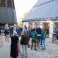 Sektempfang auf der Terrasse