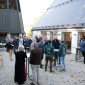 Sektempfang auf der Terrasse